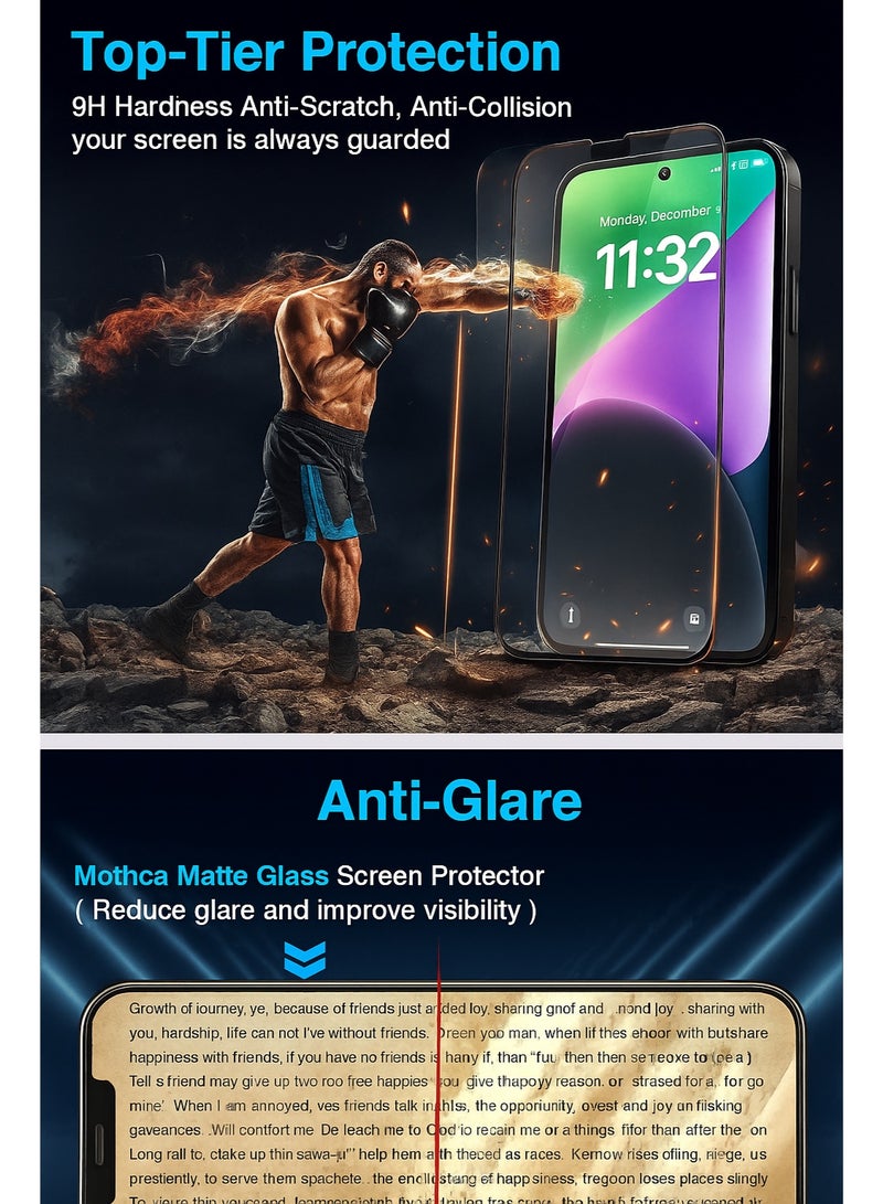 أميغو اسكرينة شاشة ضد الكسر لهاتف Samsung S25 FE – Samsung A56 – Samsung A36 زجاج عالي الجودة يوفر حماية فعّالة من الصدمات والخدوش اليومية مع وضوح فائق وتغطية كاملة للشاشة - Image 5